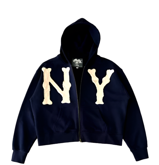 New York Zip-Up Hoodie