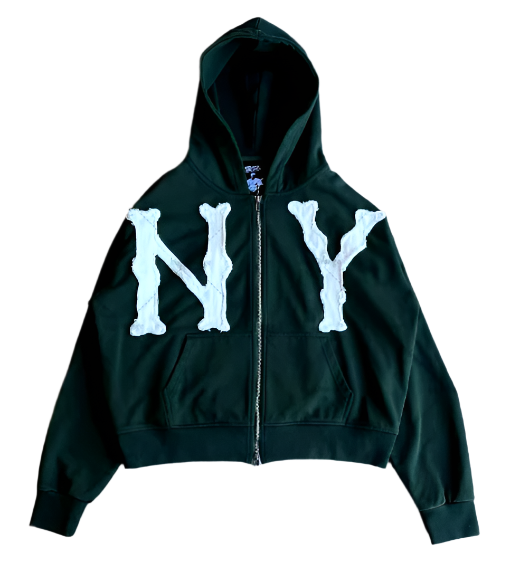 New York Zip-Up Hoodie