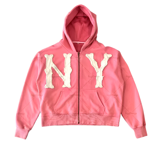 New York Zip-Up Hoodie